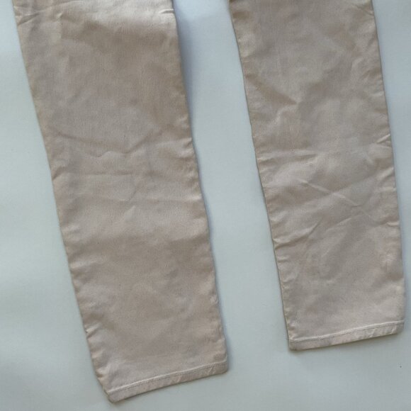 $178 Diesel Women’s Ridee Super Slim Jegging Fit Light Pink Metallic Size 27 - Picture 10 of 15